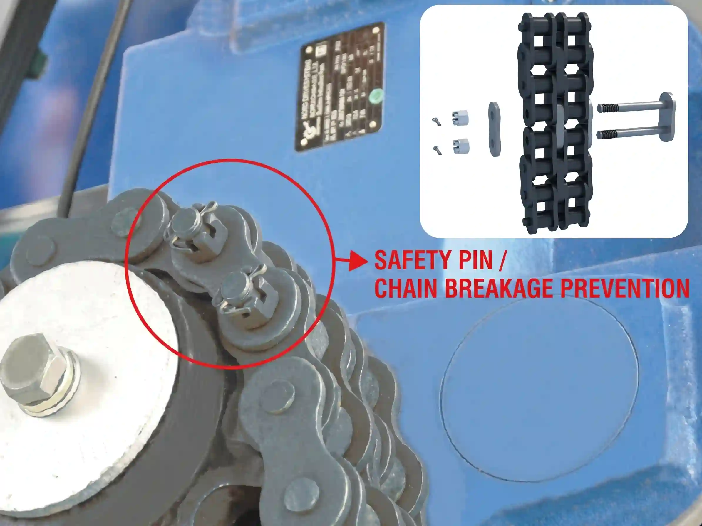11. Anti-Pin-Drop Chain Protection