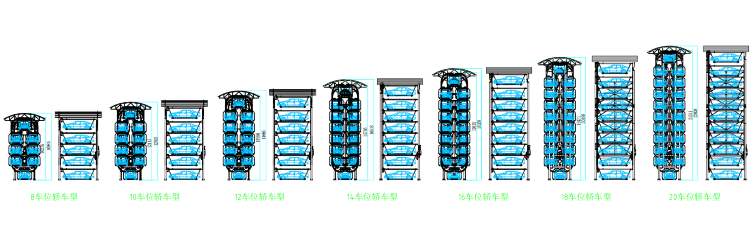 垂直循环车库线图 03